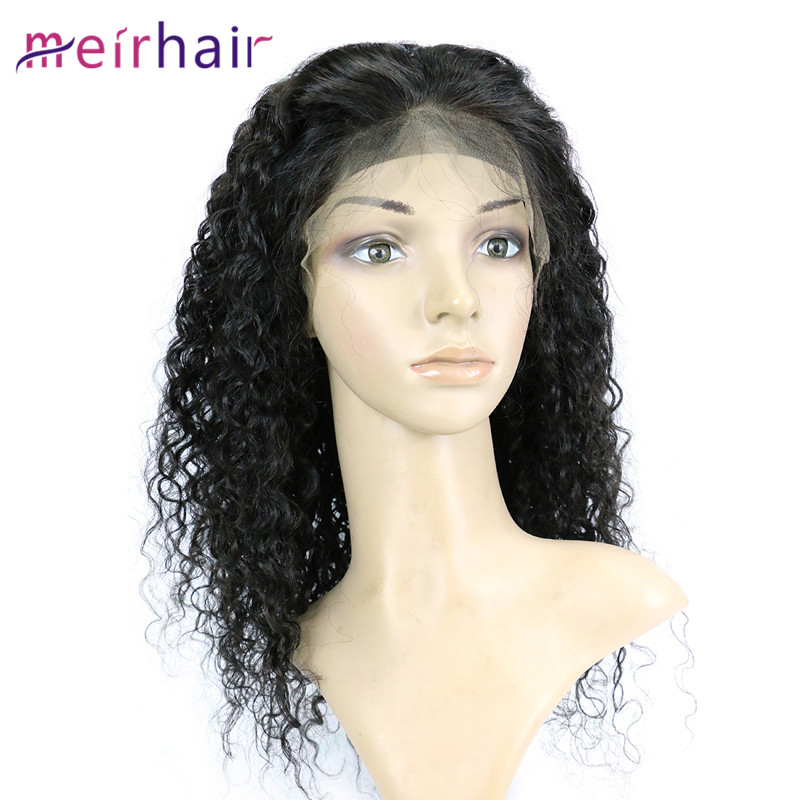 Lace Front Wigs Italy Curly Wave Human Hair Wigs Natural Hairline